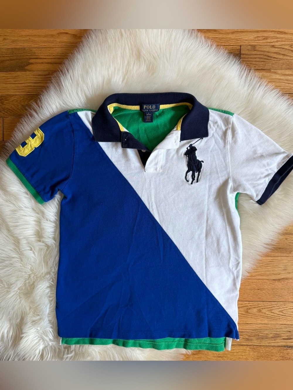 Polo Ralph Lauren men’s color block t shirt